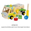 Children Nut And Bolt Toys Wooden Building Construction Simulation Educational Kit for