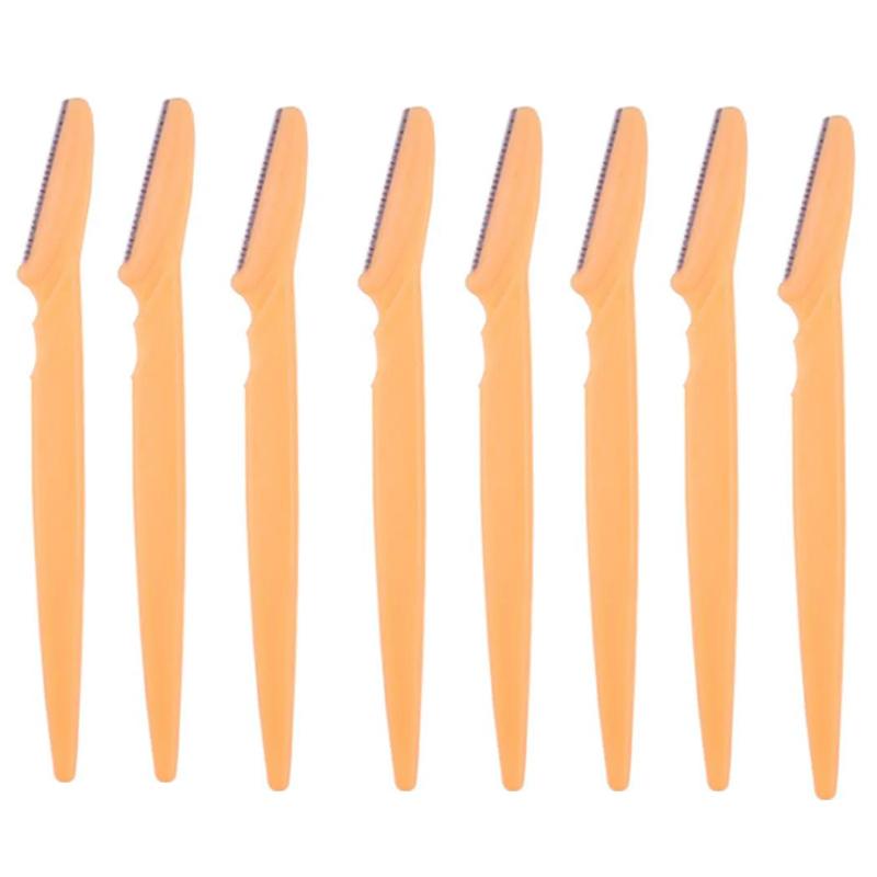 3/10Pcs Eyebrow Razor Eyebrow Trimmer Women Face Razor Hair Remover Eye Brow Shaver Blades for Cosmetic Beauty Makeup Tools