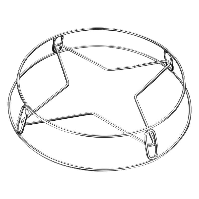 Multifunktionales Küchen-Topfgestell aus Edelstahl mit Wärmeisolations- und Verbrühungsschutz-Eigenschaften