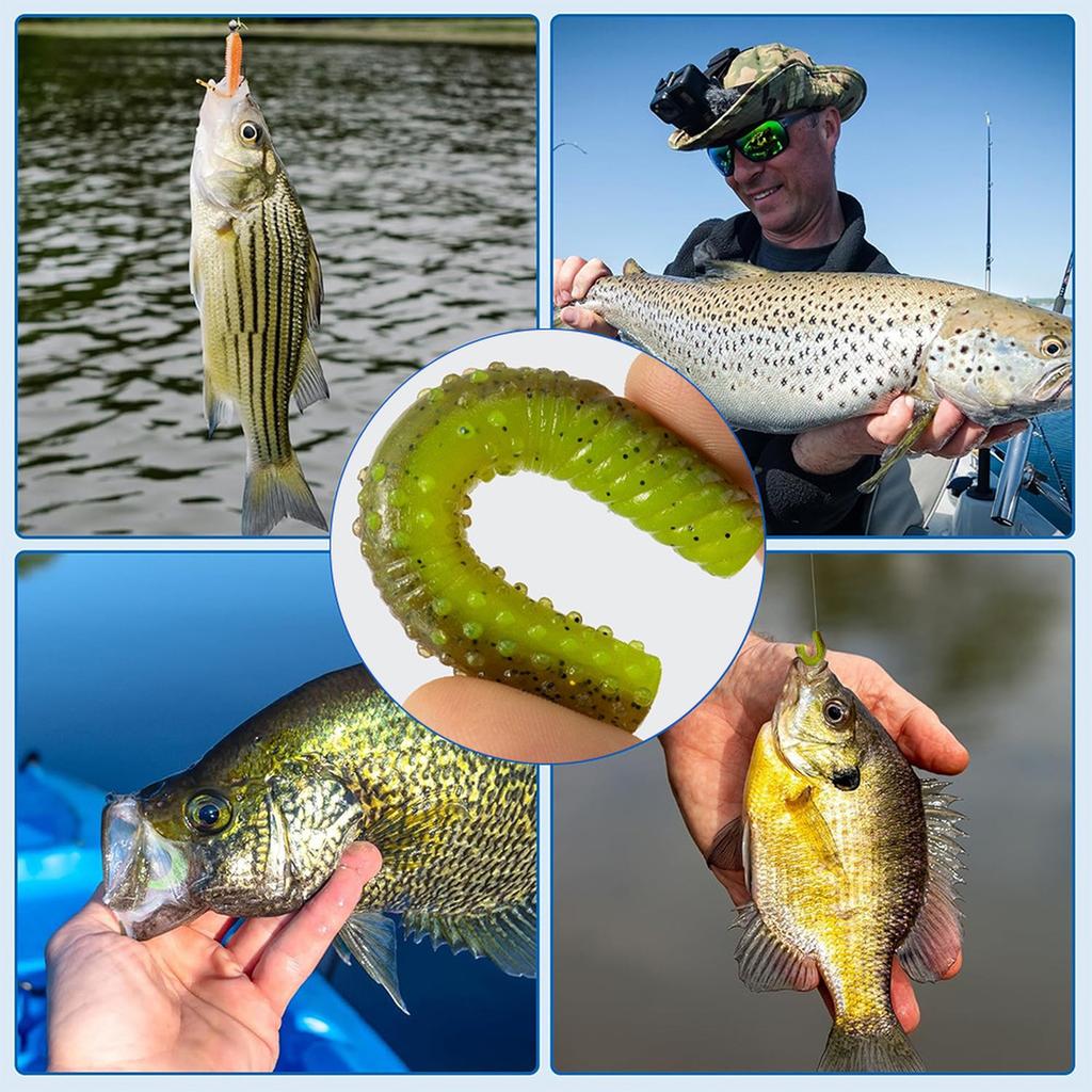 Señuelos Swimbait Pesca de Trucha Pesca en Agua Salada Aparejos de Pesca Artificiales con Anzuelo Triple