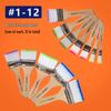 Multifunctional Nylon Brush: BBQ, Paint, Cleaning, 1-12 Plate Sizes