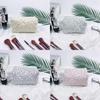 Floral Cotton Makeup Bag With Embroidery For Daily Use And Travel Storage