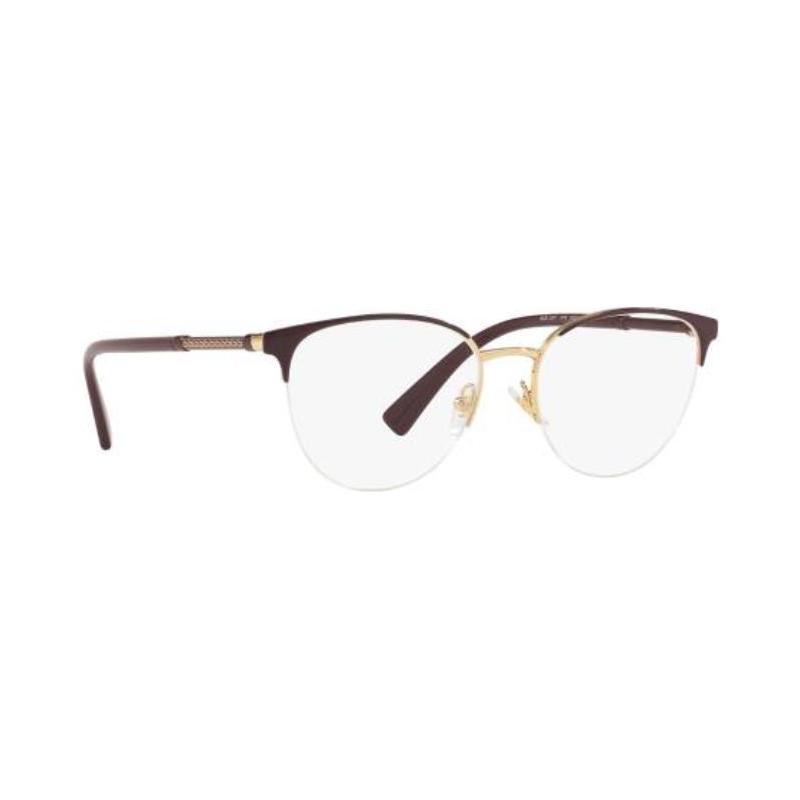 Versace Fashionable and casual sheet metal eyebrow frame/eyebrow line frame optical frame women's 3438351 VE12471418-Purple 52