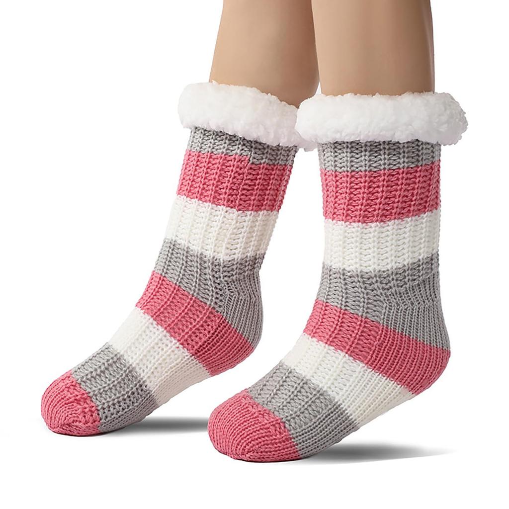 Printed Fall And Winter Floor Lambswool Blanket Cold Sleep Warm Socks