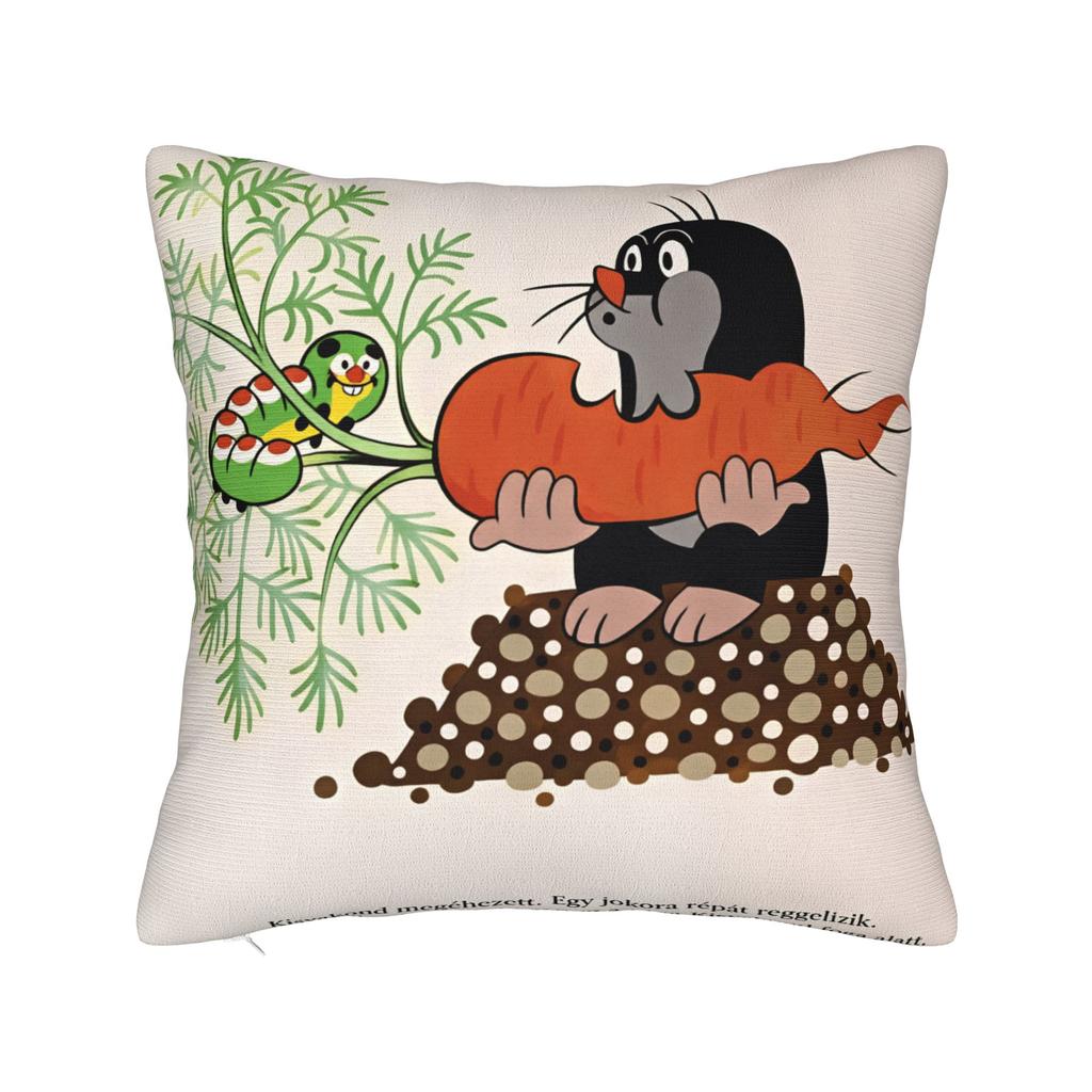 The Little Mole Krtek Pillow Case  Print Pillow Cover For Office Car Home Decor Funny Pillowcases