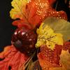 Fall Garland, 6Ft Hanging Fall Decor Maples Leaf Pumpkins Garland, Autumn Garland For Thanksgiving Halloween Harvest Mantle Fireplace Table Decor