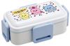 Skater 2-tiered lunch box, 600ml, for women, made in Japan, with a dome-shaped lid for easy packing, dishwasher safe, microwave safe, Chegosim