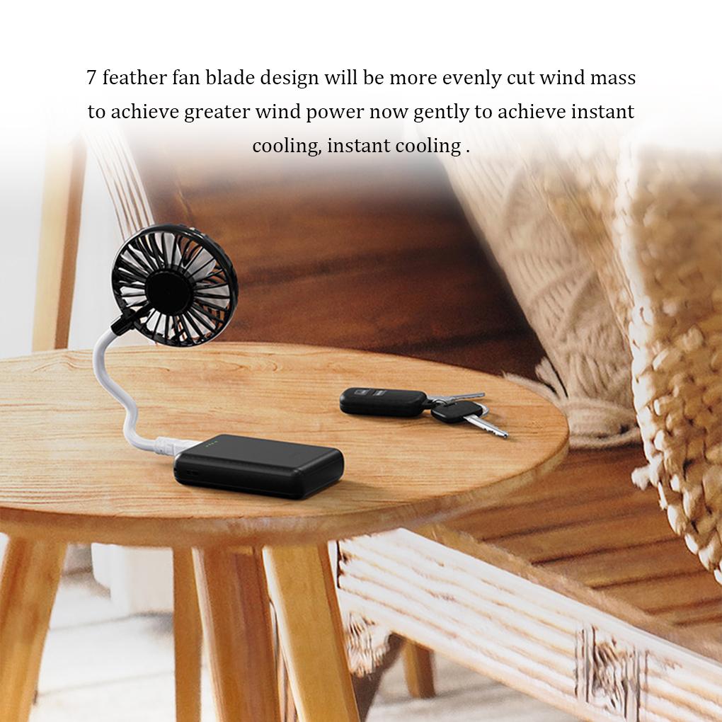 Handheld Fan Usb Rechargeable Silent Cooling Power Bank Mini Plug Pocket Electric Fans Summer Travel Appliances