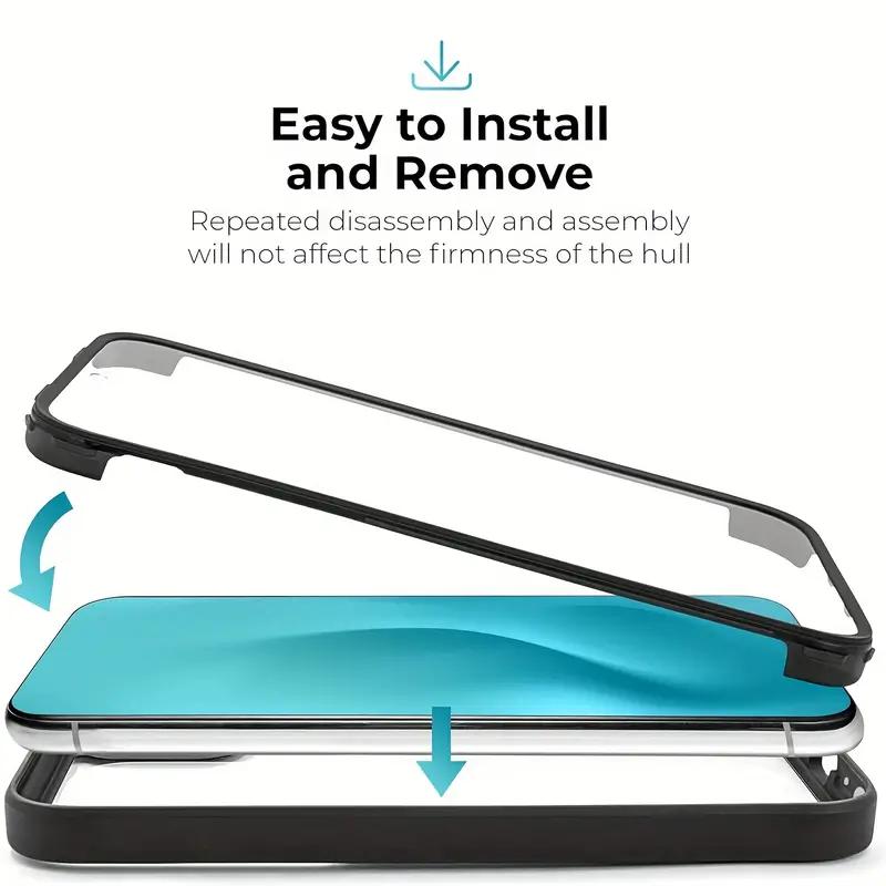 2 v 1 Oboustranný Průhledný Odolný Ochranný 360 Stupňový Kryt Pro Samsung Galaxy M52 5G M33 M53 A05 A05S A04S A15