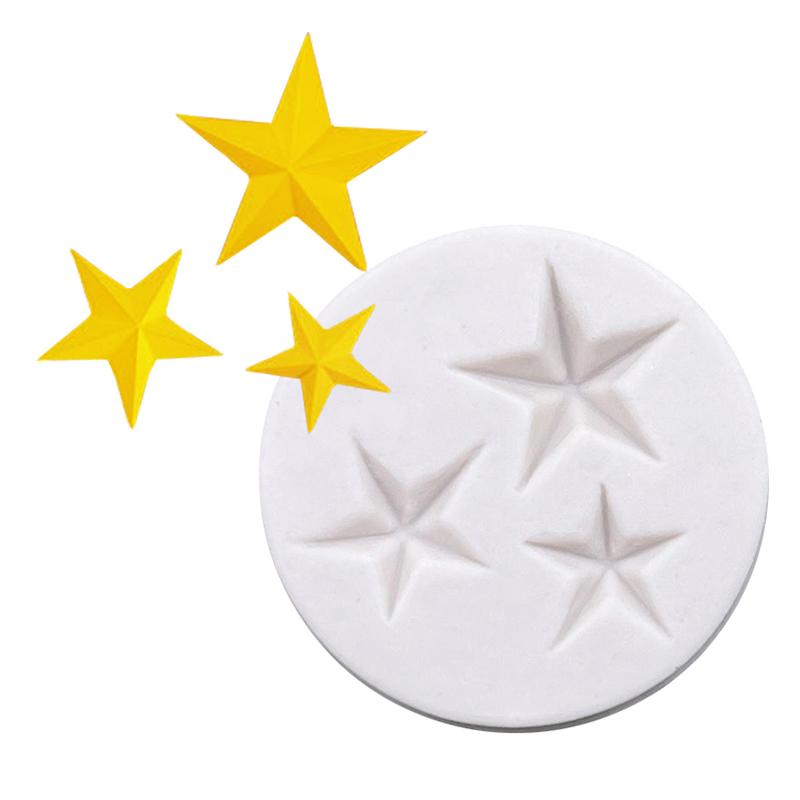 

Звезда силиконовая форма для сахарного кекса форма для выпечки шоколадных кексов инструменты для украшения торта помадкой