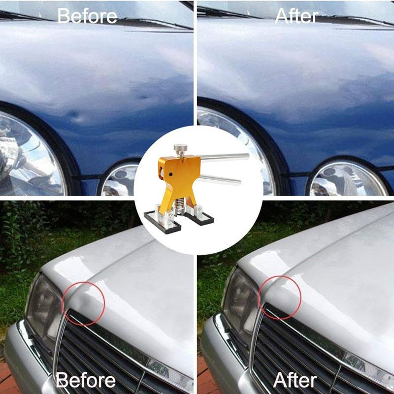 Paintless Car Dent Repair Kit Car Dent Puller for Small and Medium Car Dents and Ding Auto Dent Remover Tools Set