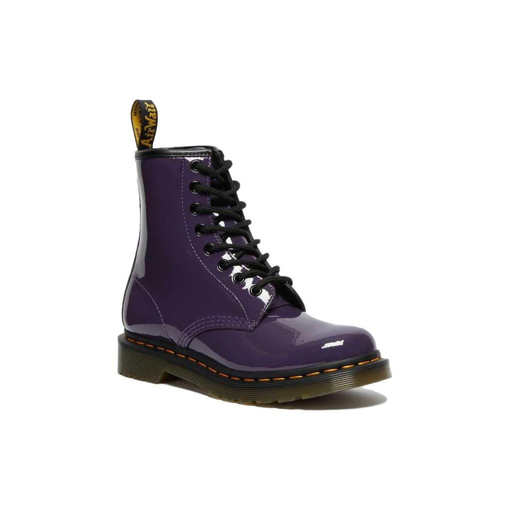 Dr. Martens Simple Comfortable Versatile Martin Boots Women boots Black Blackcurrant-Purple 27216628
