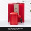 Shangqi Ceramic Tea Mug with Lid & Filter