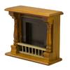 Mini Möbel Spielzeug Puppenhaus Zubehör Holz Kreativ Zuhause Simulation Kamin Modell Miniatur Szenendekoration