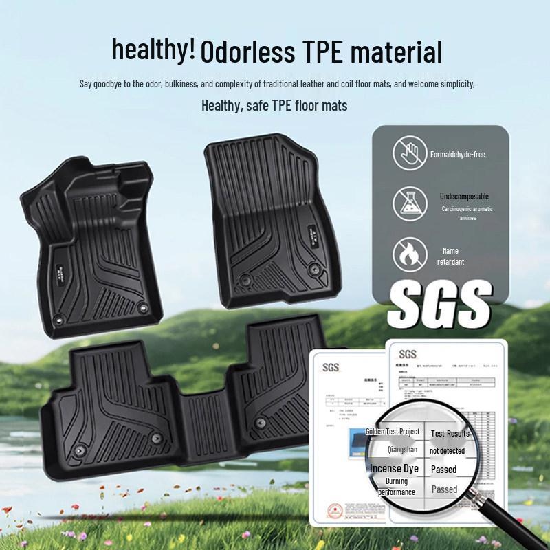 Changan Auchan Z6/X5/X5 PLUS TPE Semi-Surround Double Layer Car Floor Mats