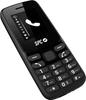SPC Talk 2 – Téléphone Mobile Basique 4G Avec Batterie 6J, Écran 1,8", Volume Sonnerie 106dB, Portable Et Léger | Noir