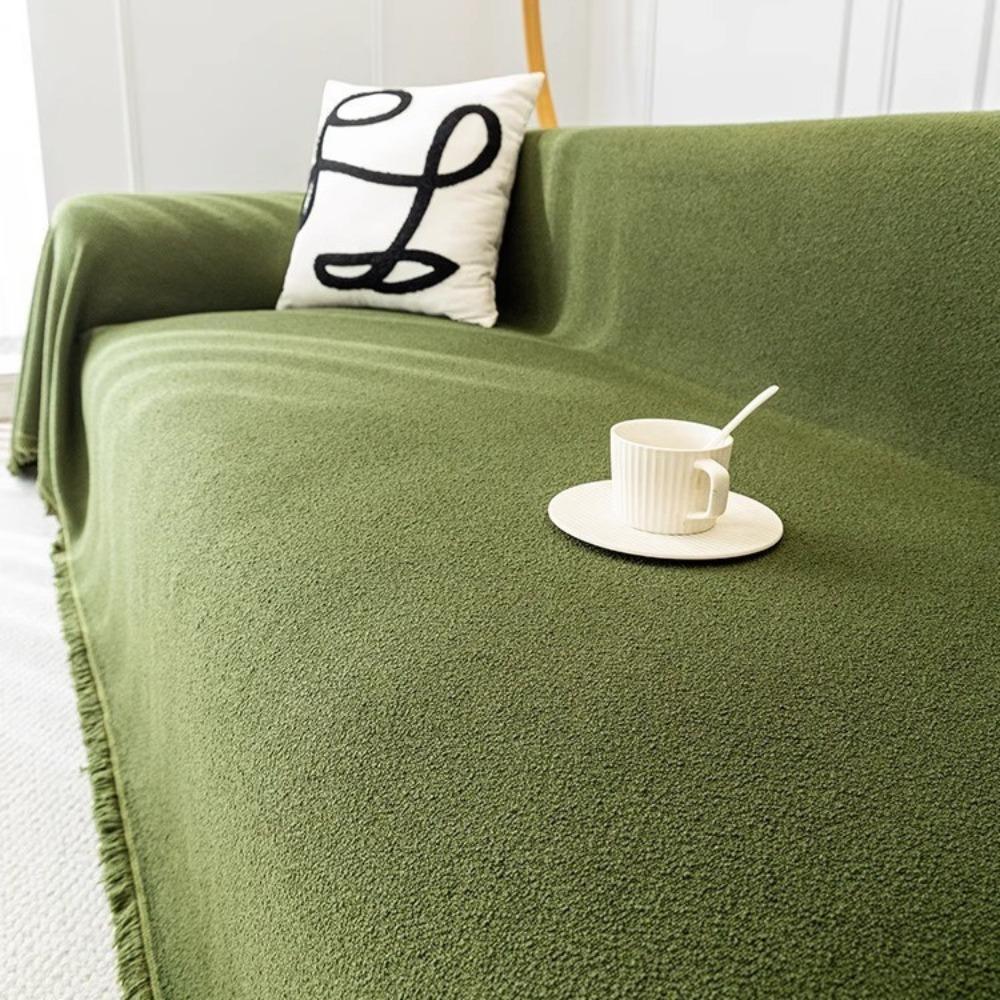 

Плюшевый чехол на диван, водонепроницаемый чехол на диван, универсальное одеяло для дивана на четыре сезона, защита от царапин кошек, всеобъемлющее универсальное полотенце для дивана 180*130cm