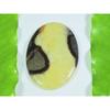 89Cts.Natural Septarian Multi Colour Oval Cabochon Loose Gemstone 34X50X05MM A-365