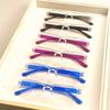 6pcs Reading Glasses Ultra-Light HD Reading Glasses for Men & Women - Stylish Square Frame Portable Design Adjustable