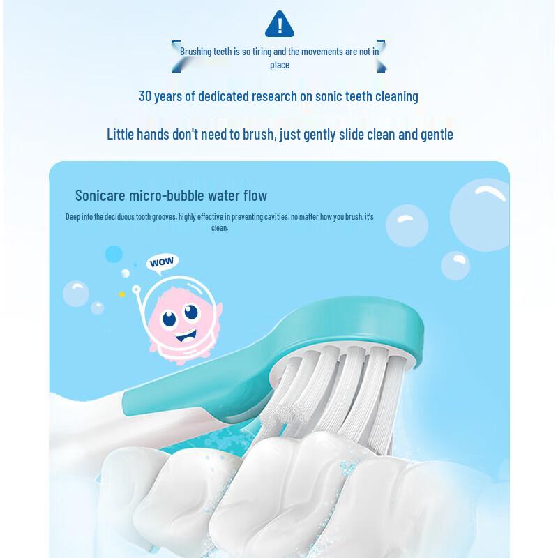 Philips HX5232/01 Sonic Electric Toothbrush for Kids