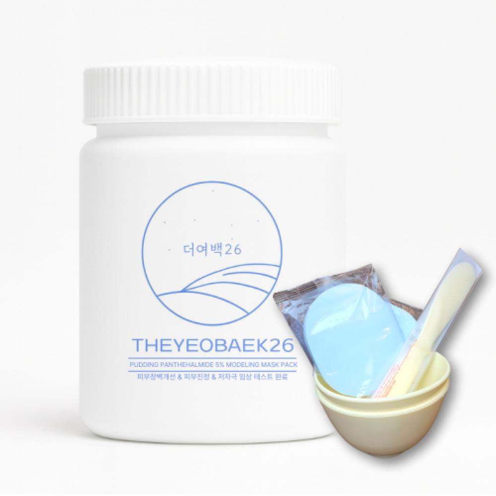 

Theyeobaek26 [набор] Белая маска 26 Пудинг Это панТхальмиде 5 Моделирующая маска 300 г + 3 инструмента для нанесения NONE