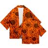 Women's Sun Pattern Series Shirt Performance Clothing Literature Japanese Uniform Dojo Hinoki Kimono Digital Printing