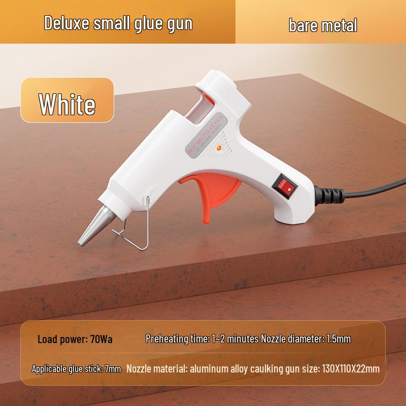 High Viscosity Hot Melt Glue Gun with 7-11mm Sticks for Kids' Crafts and Household Use