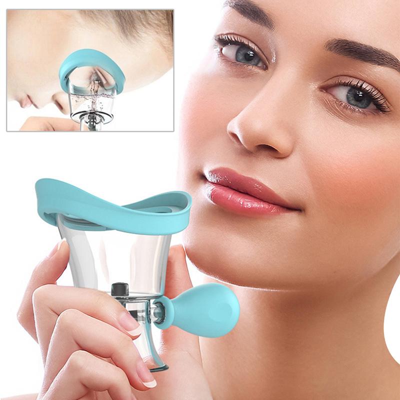 1ks Vytlačovací silikonové kelímky na mytí očí Čistič očí Kompaktní kelímky do koupele na vyplachování očí