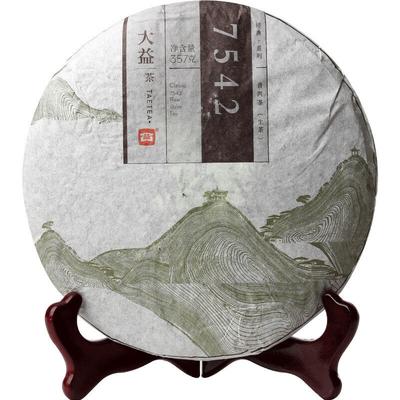 Torta di Tè Pu'er Menghai Dayi 7542 Cinese Yunnan Puerh Pu-erh 2014 357g Pu'er Crudo