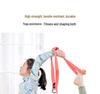 Enhanced Polyester Cotton Yoga Stretch Strap