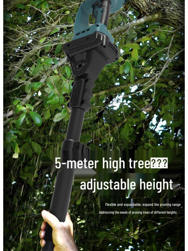 Electric Telescopic Pruning Shears with Lithium Battery for High Branches