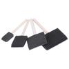 4pcs Sponge Foam Brush Multifunctional Foam Set Paint Sponge Brush With Wooden Handle Easy To Clean For Painting Graffities