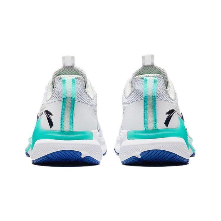 Anta Comfortable Versatile Lightweight Durable Low-Top Running Shoes Kids Sneakers White Blue A312425511-3