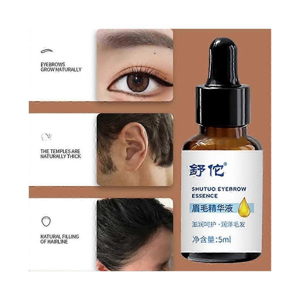 (1 Stück) Augenbrauenwachstumsflüssigkeit Schnell Für Männer Frauen Dicke Wimpern Wachsen NEU 2024