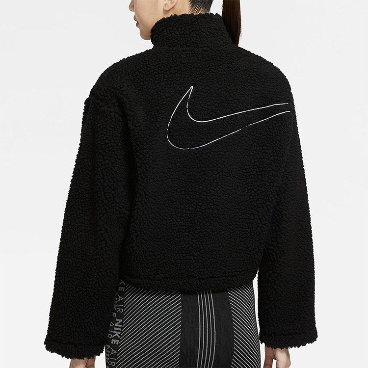 Nike Jackets Women's Black Stand Collar Moderate Other CU6640-010