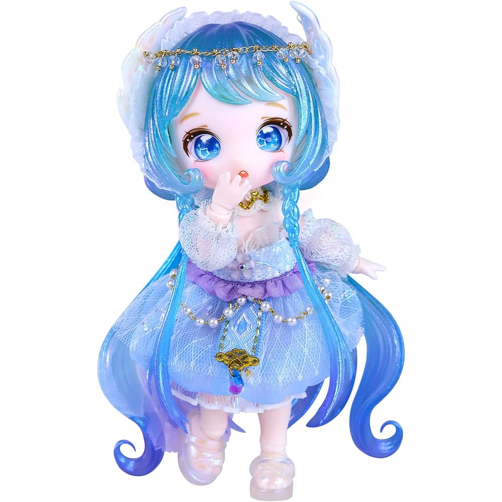 

ICY Fortune Days BJD Doll Set 13cm Anime Style Gift Decoration DIY Exercise Collection for Girls 8+