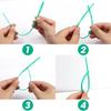 10/500pcs Reusable Garden Cable Ties Adjustable Plants Vine Support Fastener Ties Self Locking Plastic Zipper Ties Organizer