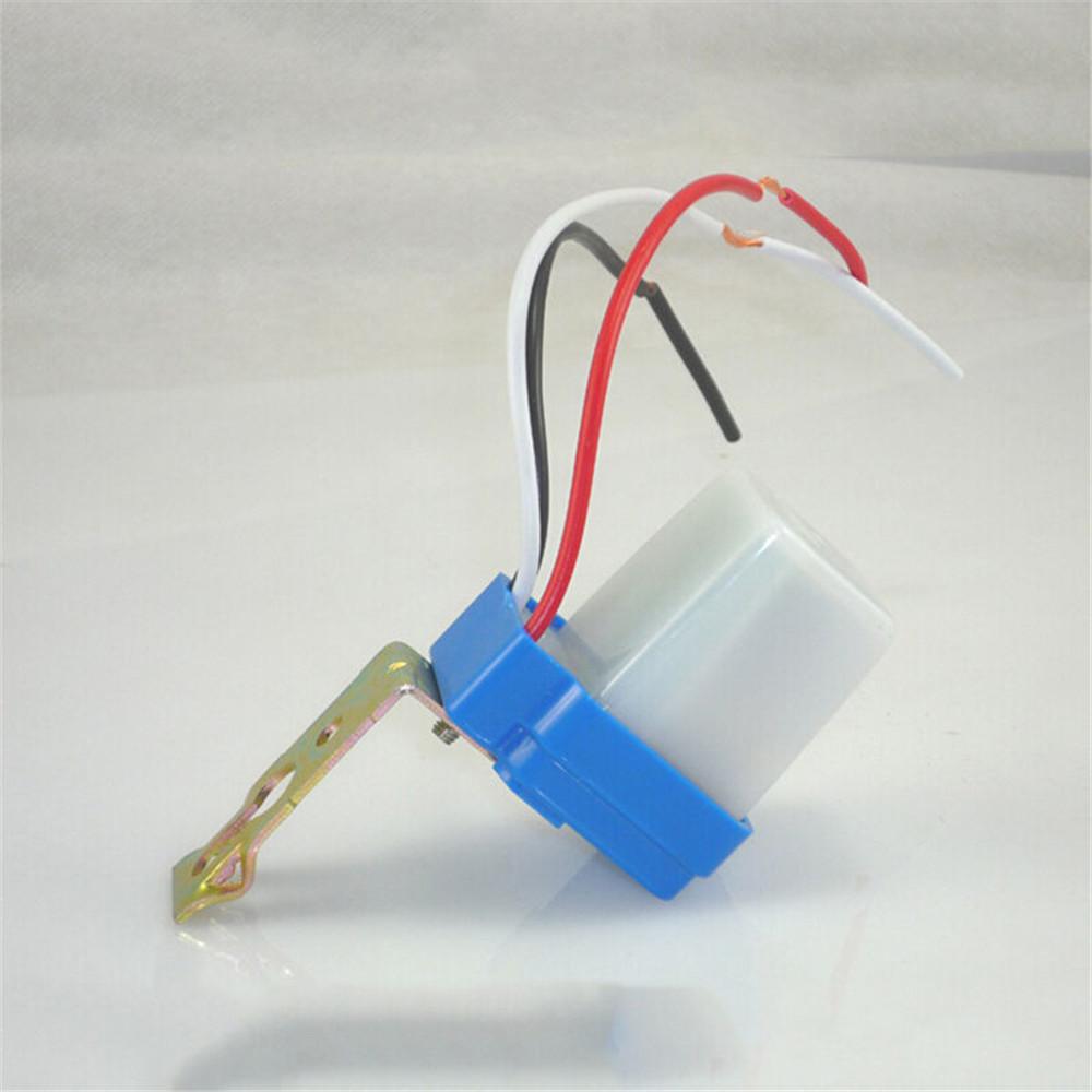 AS-10 Automatic On Off Photocell Street Light Switch 10A 12V 24V 110V 220V 50-60HZ Waterproof Photoelectric Lamp Sensor Switch