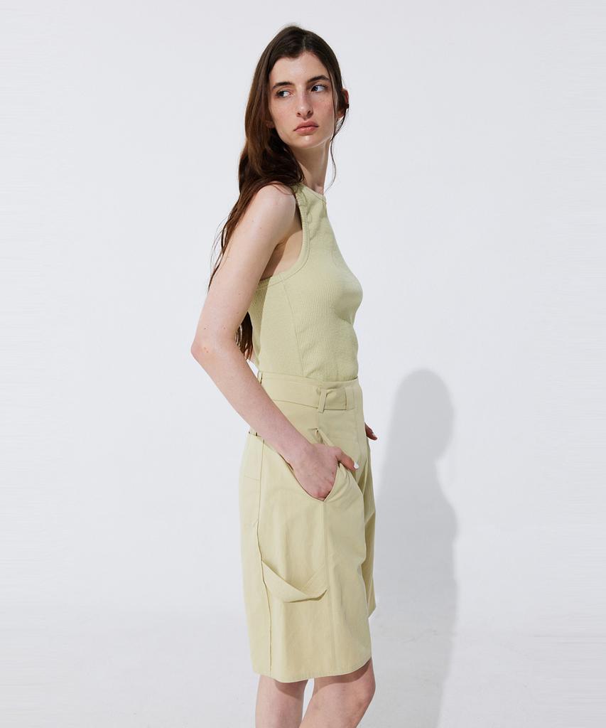 WNDERKAMMER Back Cut-Out Sleeveless_Light Green