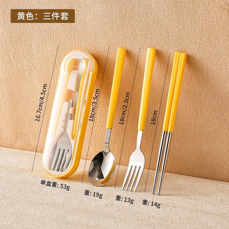 Portable Dopamine Travel Cutlery Set