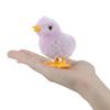 Children'S Simulation Mini Plush Clockwork Toy Chick On The Chain Will Run And Jump Bunny Animal Toy