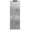 Solar LED Path Light 2 Pcs Silver Stainless Steel