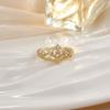 12 Sun Love Crown Geometric Design Fashion Ring Ring Women's Jewelry