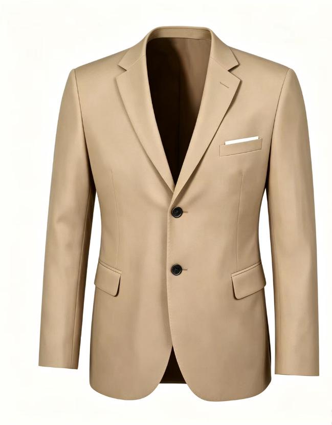 Completo casual da uomo europeo-americano 2025: Completo Due Pezzi Pantalone e Giacca per Matrimoni e Banchetti