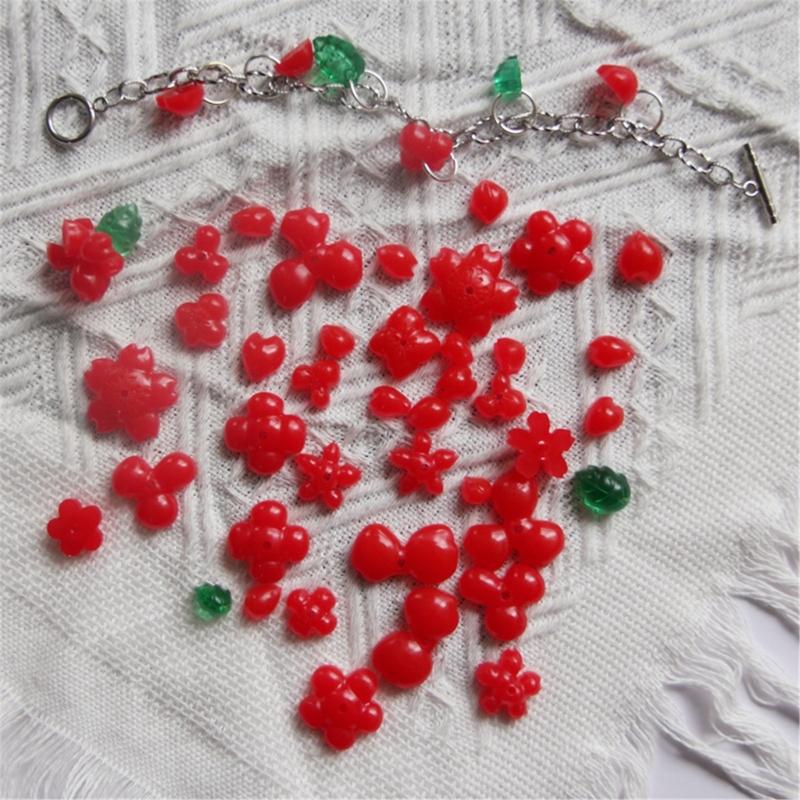 Heat Resistant Silicone Mould Set For Handmade Floral Pendant Charm Jewelry Designs Craft Projects