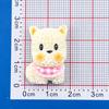 Adorable Puppy Resin DIY Beading Pen, Phone Case, Keychain, Handmade Hair Clip Accessories.