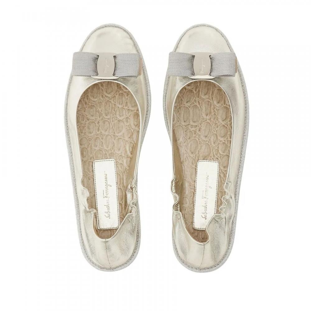 Salvatore Ferragamo Ferragamo Ballet Silver