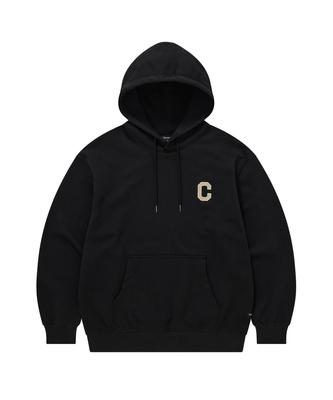C Logo Hoodie Black