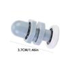 8Pieces Multipurpose 20mm Plastic Rollers for Sliding Shower Door Portable Sturdy Quiet Replacement Wheel Daily Use