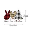 Heat transfer leopard heart tree heat pressing application patch clothes, clothes self-adhesive shirts, hats, clothes badges, clothes patches